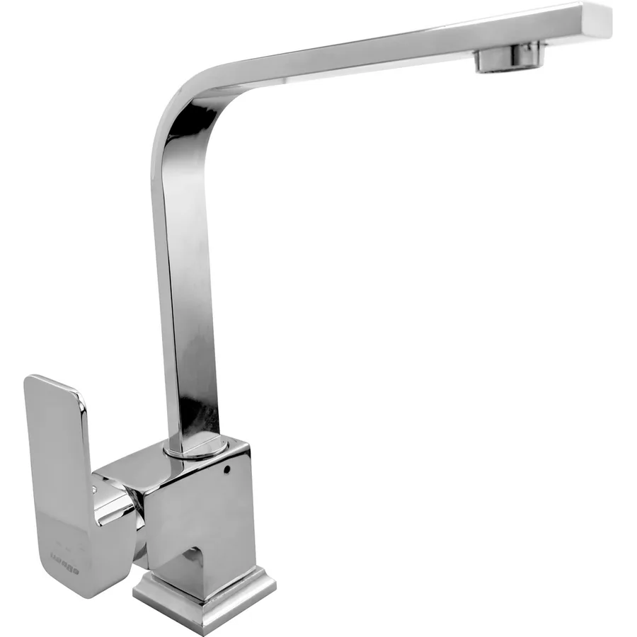 9803 Long Swan Neck Sink Mixer, Chrome
