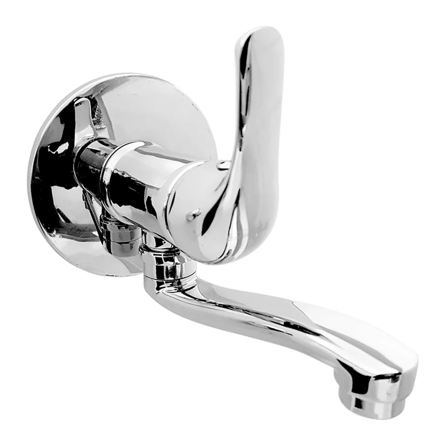 M9416 Single-Inlet Wall-Mounted Basin Mixer, Chrome